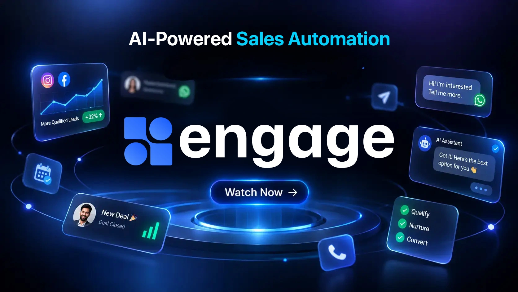 Still from the Engage product demo